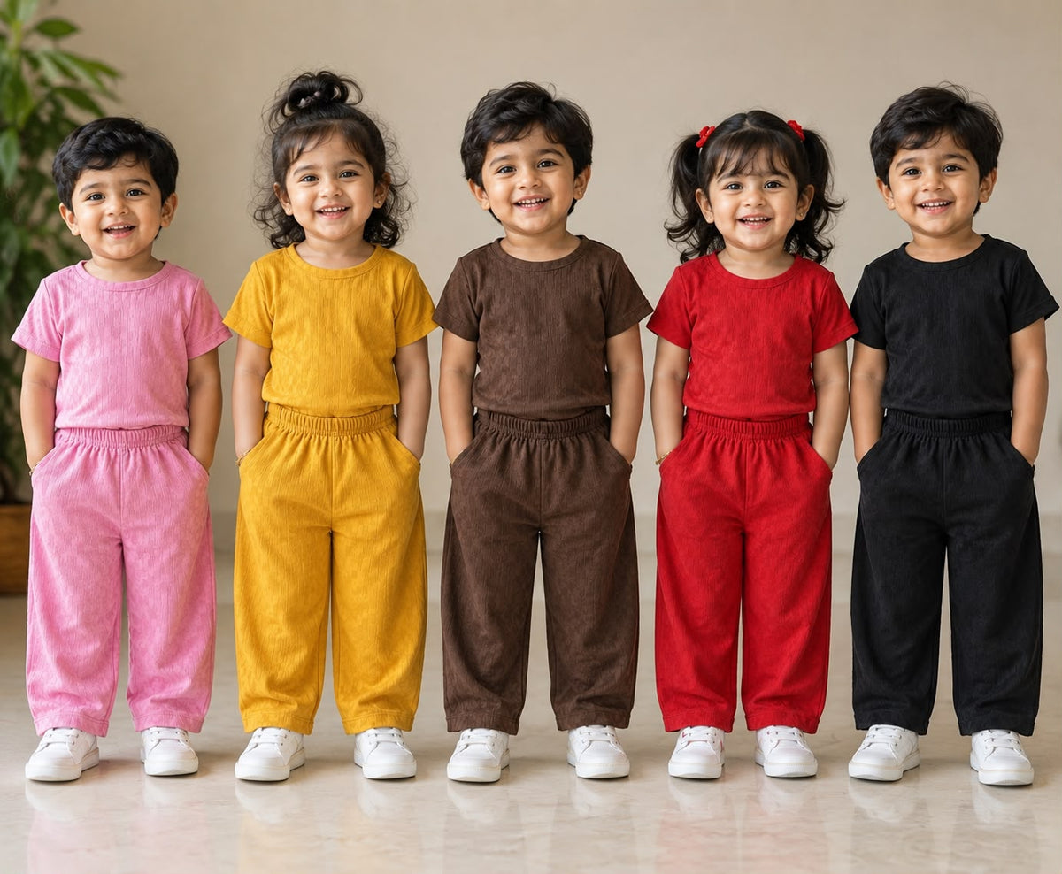 4 T Shirts + 4 Pants kids combo 599 only